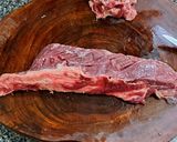 รูปขั้นตอนการทำที่ 3 ของ Hanger Steak (Hanging Tender Steak)