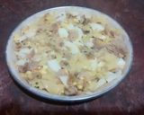 Foto del paso 6 de la receta: Tarta individual de pollo, huevo y queso