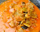Foto langkah ke 6 dari resep Sayur Labu Siam Udang Santan.