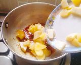 A picture of step 1 of Jeera aloo (masala jeera aloo).