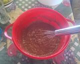 Foto del paso 3 de la receta: Torta agosto de cacao y membrillo con avena vegana