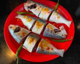 A picture of step 1 of Ilish er Tel Muro.