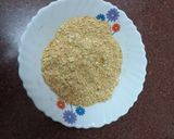 A picture of step 1 of Oats, Carrot 🥕 Chilla.