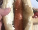 عکس مرحله 4 از دستور ساندویچ سوسیس خوشمزه😋😋
