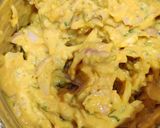 A picture of step 2 of Pakoda.