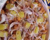 A picture of step 7 of Dahi Chana Chat.