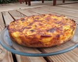 Une image de l'étape 4 de Gâteau invisible courgettes cheddar.