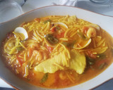 Foto del paso 3 de la receta: Sopa de merluza y almejas blancas