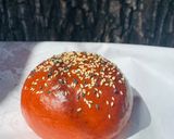 Céklás hamburgerzsemle recept fázis 6 fotója