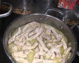 A picture of step 4 of Easy Lemon Pork Strips.