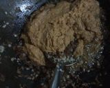 A picture of step 3 of Veg kolhapuri.