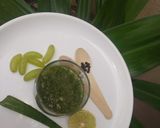 A picture of step 4 of Aloe vera grapes healthy mocktail.