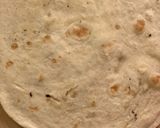 A picture of step 2 of Chicken tikka wrap.