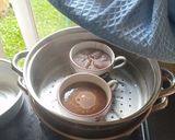 Foto langkah ke 5 dari resep Choco lava cake kukus.