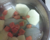 Foto del paso 1 de la receta: Patatas con espinacas