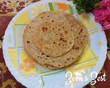 A picture of step 3 of Sorghum and Wheat Chapatis.