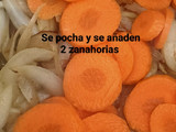 Venado en salsa de zanahoria