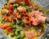 Foto del paso 3 de la receta: Desayuno nutritivo: Omelette de vegetales