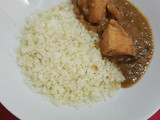 Slow cooked Authentic Andhra Curry & cauliflower rice(keto)