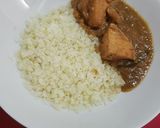 A picture of step 9 of Slow cooked Authentic Andhra Curry & cauliflower rice(keto).