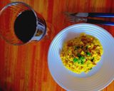 Foto del paso 11 de la receta: Risotto de Pollo con Curry y Crema