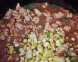 Foto del paso 5 de la receta: Tarta nutritiva de pollo y choclo
