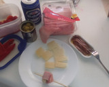 Foto del paso 1 de la receta: Pincho para ir habriendo boca
