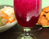 Foto langkah ke 2 dari resep Dragon fruit juice (jus buah naga).