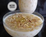 साबूदाना ड्राई फ्रूट्स शुगर फ्री खीर (sabudana dry fruits sugar free ghee recipe in Hindi) रेसिपी चरण 4 फोटो