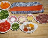 A picture of step 1 of Red Lentil Spaghetti with Sautéed Beef – Jon Style.