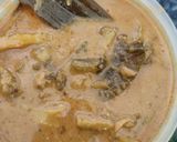 A picture of step 7 of Masala bitter gourd curry.