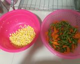 Foto langkah ke 1 dari resep 81.Tumis Buncis Wortel Jagung.