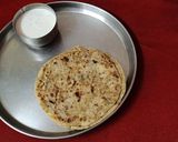 A picture of step 5 of Aloo🥔paratha 😋😋.