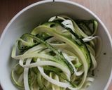 Foto del paso 1 de la receta: Tallarines de Zapallos italianos