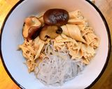 Hình bước làm 8 của món 🌱 Miến Măng Nấm Hương Phù Trúc Chay (Vegan)