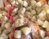 Foto del paso 3 de la receta: Pollo con papas
