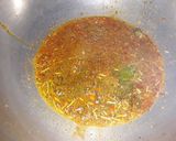 A picture of step 7 of Allu Karahi.