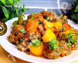 A picture of step 5 of Soya Chunks Chilli Manchurian In 2 Ways.