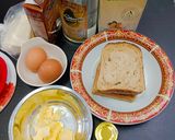 Foto langkah ke 1 dari resep Pudding Roti Tawar Sourdough.