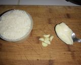 Foto del paso 1 de la receta: Arroz blanco salteado en mantequilla al ajillo