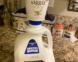 A picture of step 1 of Fresh Milk Yogurt.