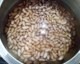 A picture of step 1 of Rajma Chawal.
