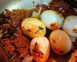 A picture of step 4 of Egg Biryani.