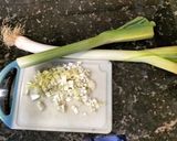 Foto del paso 1 de la receta: Quiche de puerros y champiñones