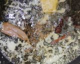 A picture of step 5 of Beef Pulao.