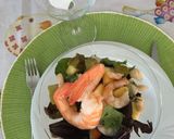 Foto del paso 1 de la receta Cóctel de langostinos con mahonesa de mango