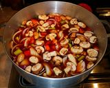 A picture of step 2 of Mike's Stone Soup.