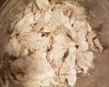 A picture of step 1 of Orange Chicken in the croc pot.