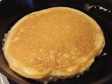 Oatmeal Skillet Cakes with Peanut Butter and Jelly