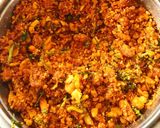 A picture of step 1 of Farsan samosa.